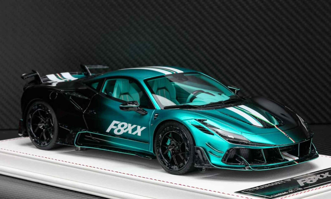 Ferrari F8XX Mansory (Metallic Blue/ Black Fade) [Davis & Giovanni] 1:18 scale