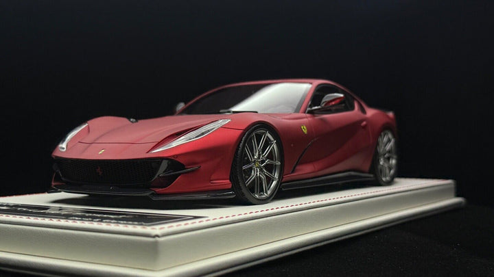Ferrari 812 Superfast NOVITEC Matt Chrome Red[Davis & Giovanni]1:18 scale 1 OF 1