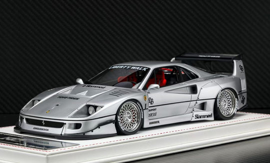 Ferrari F40 LBWK (Silver) [Davis & Giovanni] 1:18 scale