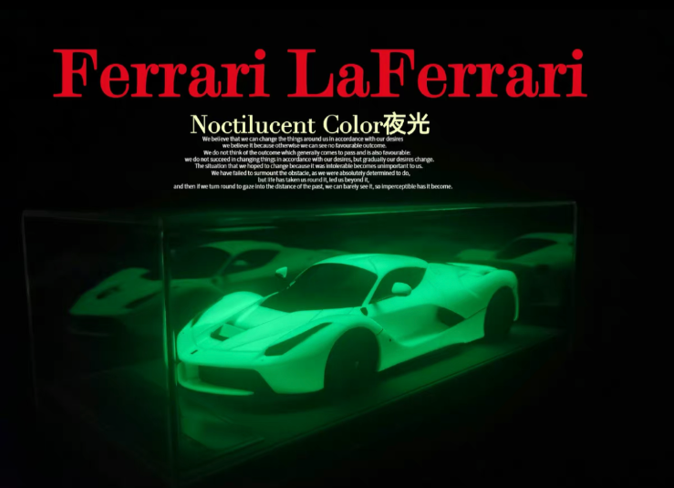 Ferrari LaFerrari (Luminous Green) [Davis & Giovanni] 1:18 scale