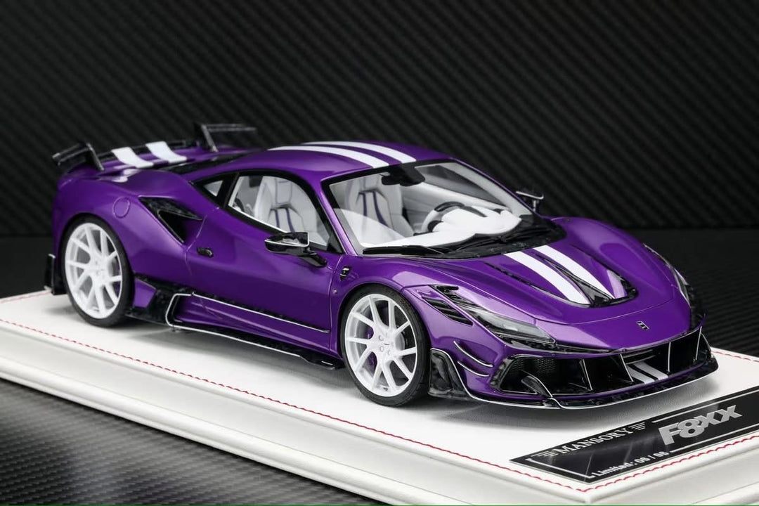 Ferrari F8XX Mansory (Purple/ White) [Davis & Giovanni] 1:18 scale