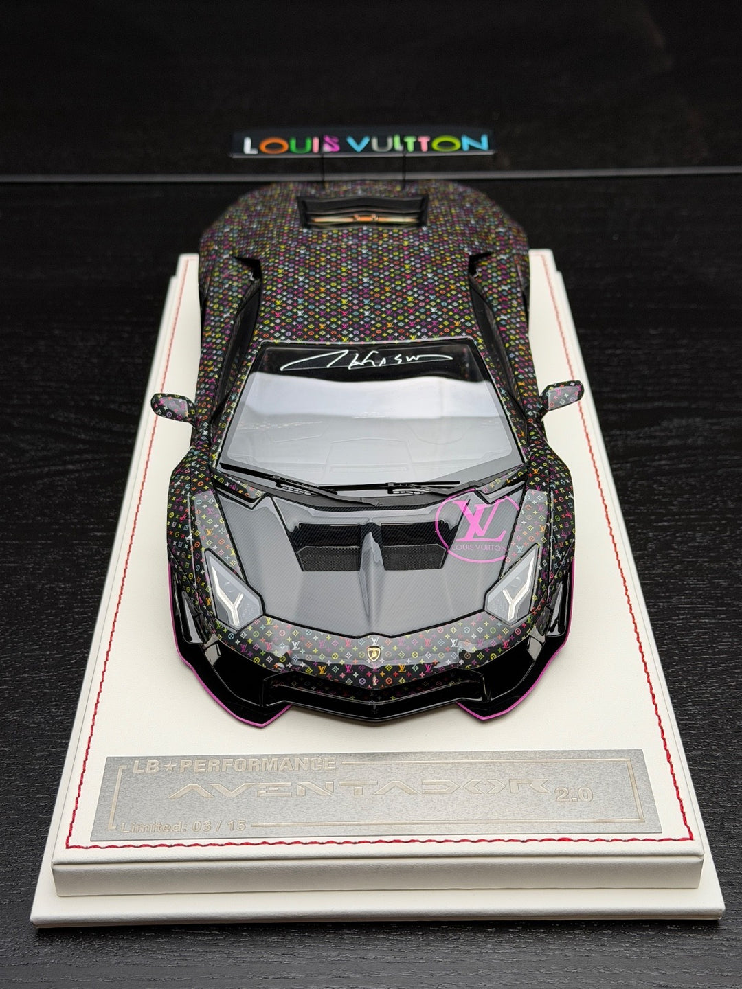 Lamborghini Aventador 2.0 LBWK (LV Monogram) [Davis & Giovanni] 1:18 scale