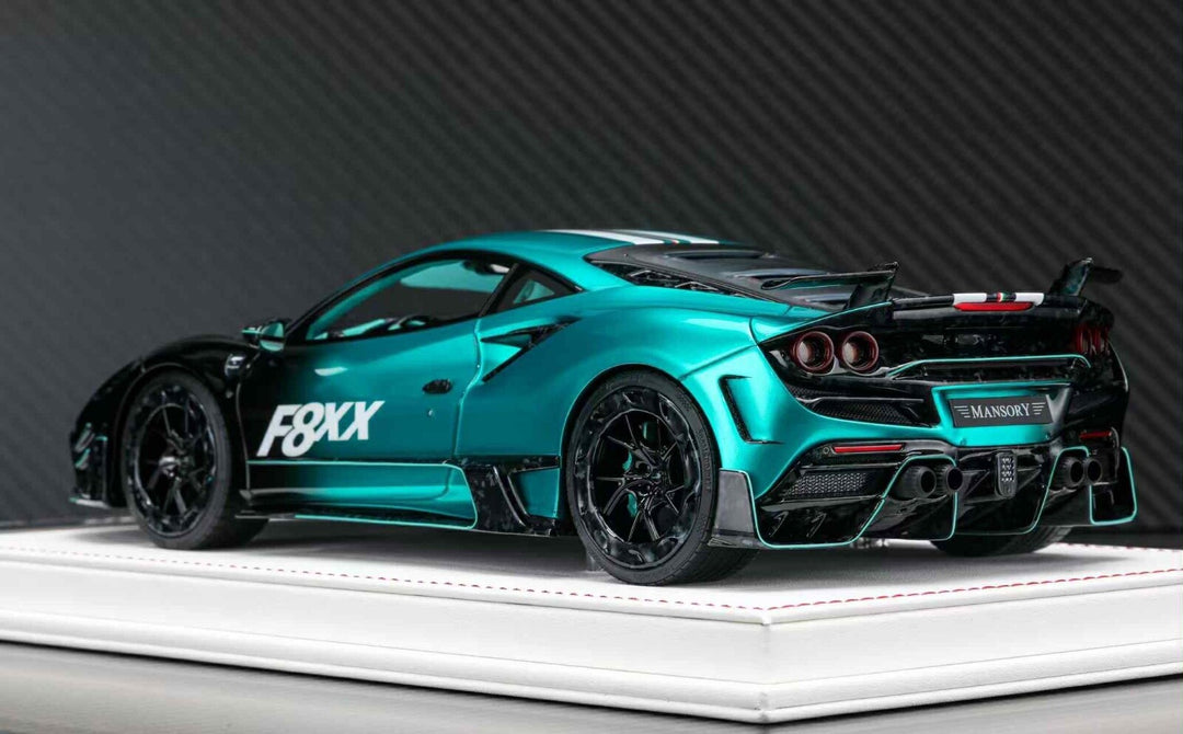 Ferrari F8XX Mansory (Metallic Blue/ Black Fade) [Davis & Giovanni] 1:18 scale