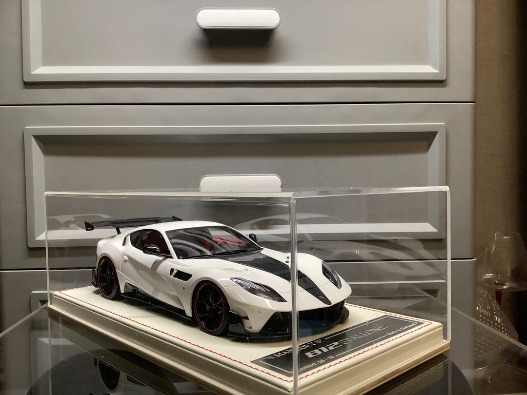 Ferrari 812 Stallone Mansory (White) [Davis & Giovanni] 1/18 scale