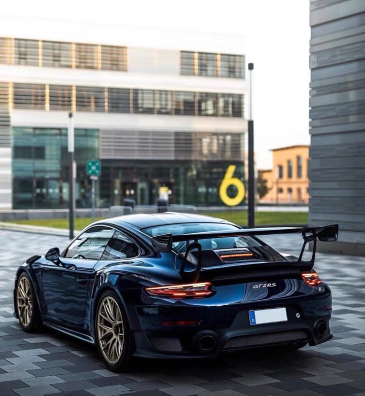 Porsche 911 GT2RS (Metallic Dark Blue) [Davis & Giovanni] 1:18 scale