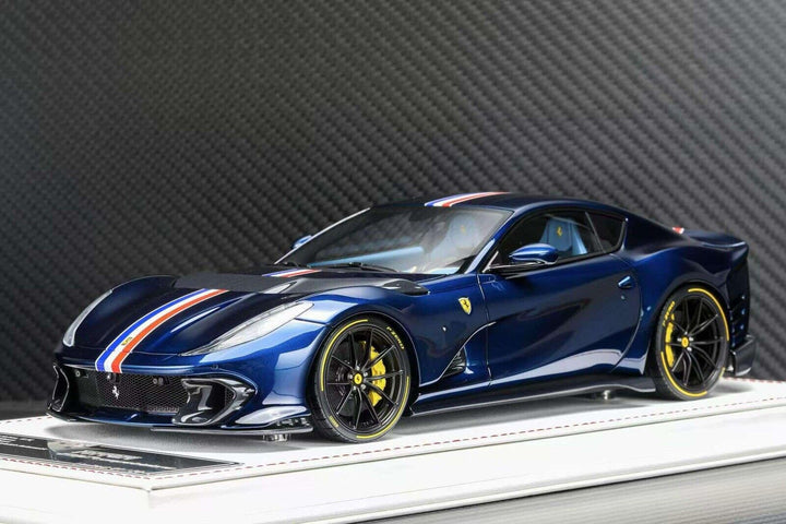 Ferrari 812 Competizione NOVITEC (Blue) [Davis & Giovanni] 1/18 scale 112 RARE