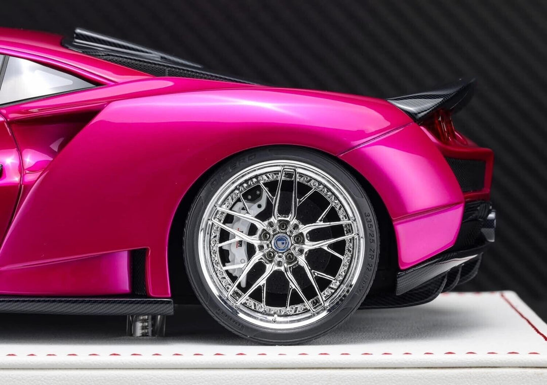 Ferrari F8 Tributo N-LARGO NOVITEC (Flash Pink) [Davis & Giovanni] 1:18 scale