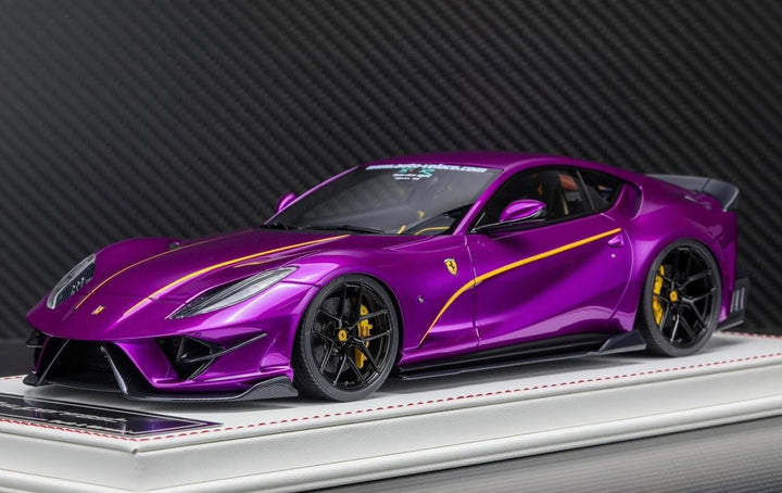 Ferrari 812 Superfast SVR (Chrome Purple) [Davis & Giovanni] 1:18 scale
