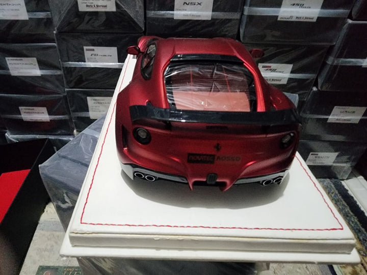 Ferrari N-LARGO NOVITEC (Matt Chrome Red) [Davis & Giovanni] 1:18 scale 1 OF 1