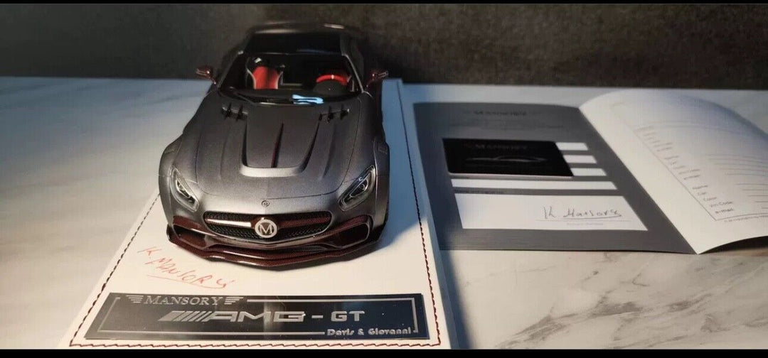 Mercedes-Benz AMG GT Mansory (Matt Gray -SIGNED-) [Davis & Giovanni] 1/18 scale