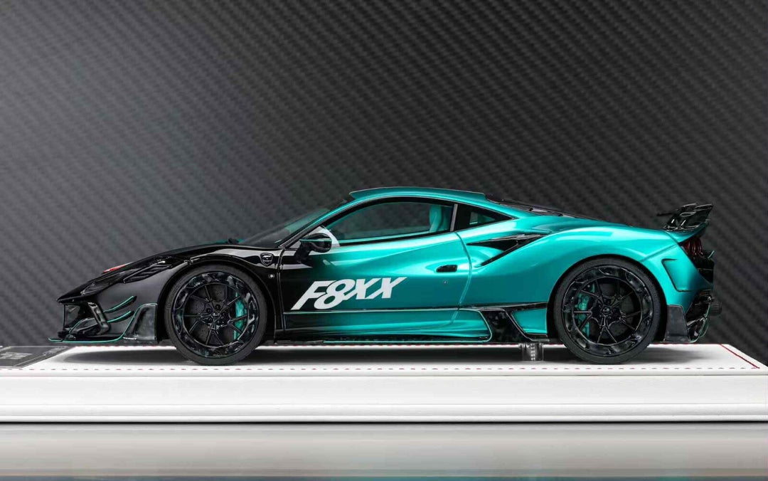Ferrari F8XX Mansory (Metallic Blue/ Black Fade) [Davis & Giovanni] 1:18 scale