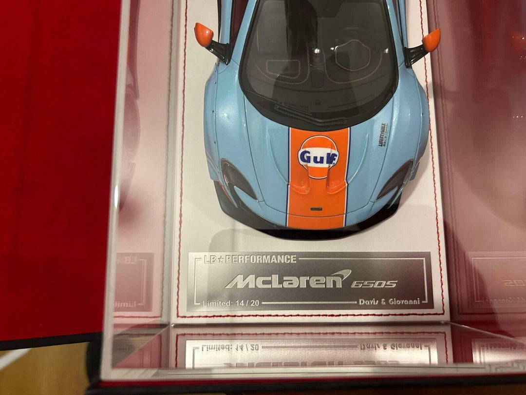 McLaren 650s LBWK (Gulf Racing Livery) [Davis & Giovanni] 1/18 scale