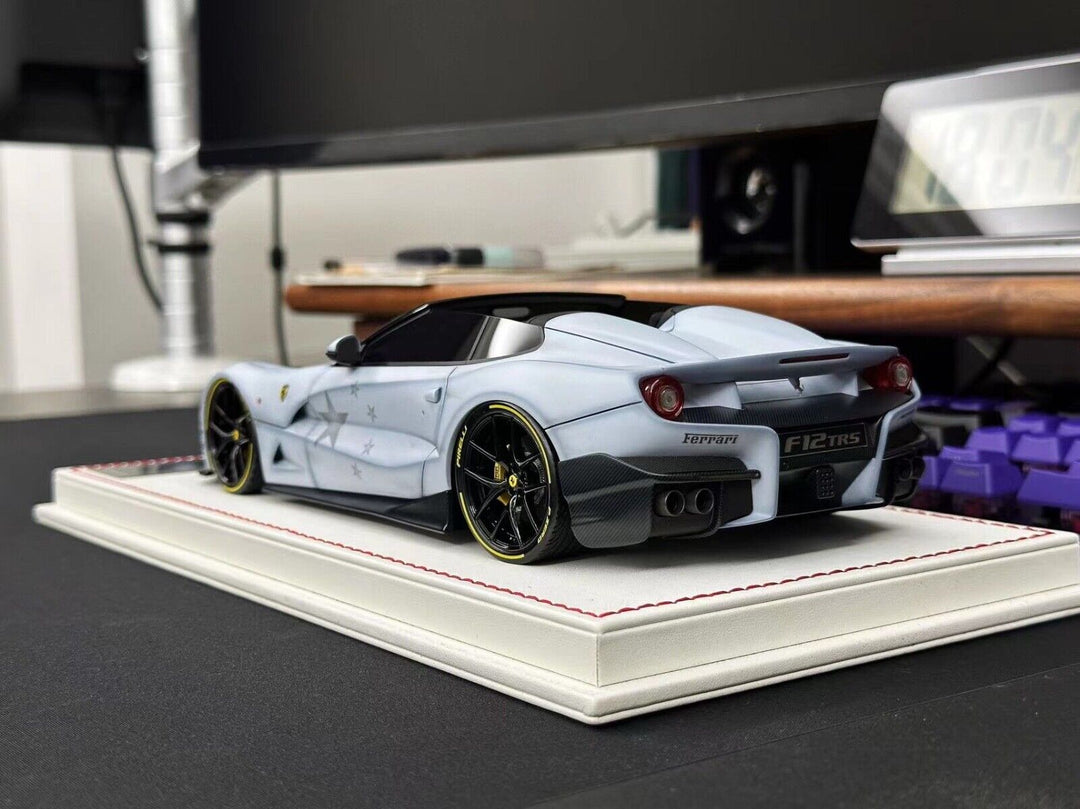 Ferrari F12 TRS (Matt Military Gray) [Davis & Giovanni] 1/18 scale