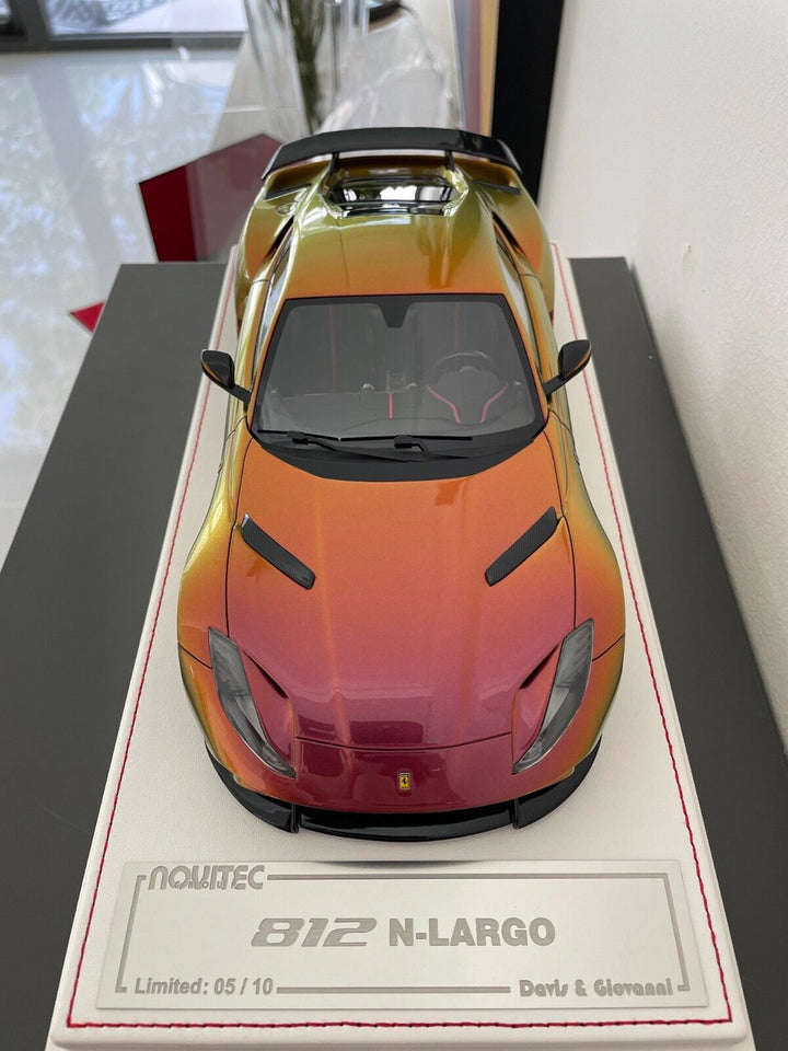 Ferrari 812 N-LARGO NOVITEC (Chameleon Gold) [Davis & Giovanni] 1/18 scale