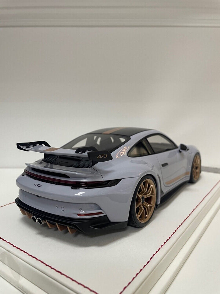 Porsche 911 GT3 (Gray w/Bronze Stripe) [Davis & Giovanni] 1/18 scale