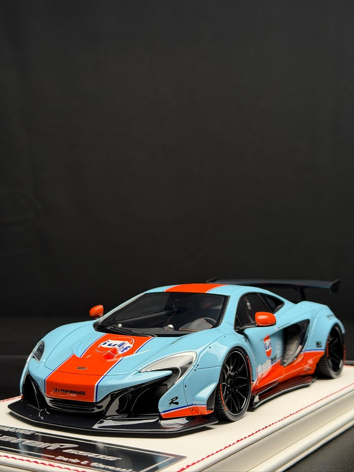 McLaren 650S LBWK (Gulf Livery) [Davis & Giovanni] 1/18 scale