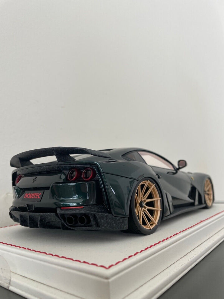 Ferrari 812 N-LARGO NOVITEC (Metallic Dark Green) [Davis & Giovanni] 1/18 scale