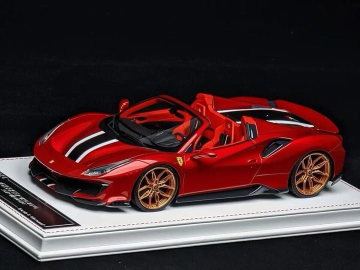 Ferrari 488 Pista Spider NOVITEC (Candy Red) [Davis & Giovanni] 1/18 scale