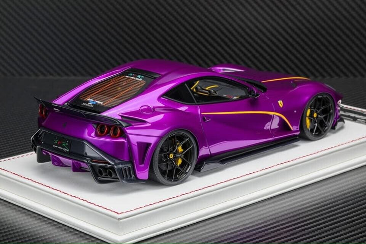 Ferrari 812 Superfast SVR (Chrome Purple) [Davis & Giovanni] 1:18 scale