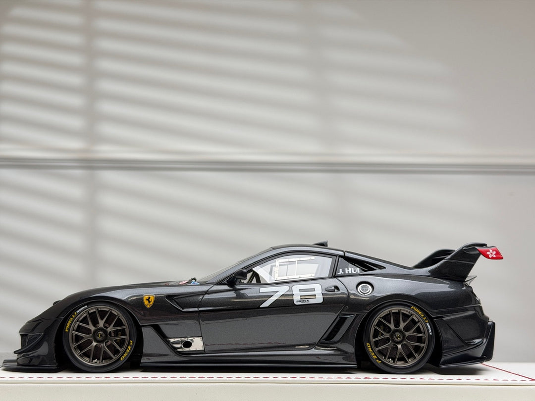 Ferrari 599XX EVO (Metallic Dark Gray) [Davis & Giovanni] 1/18 scale