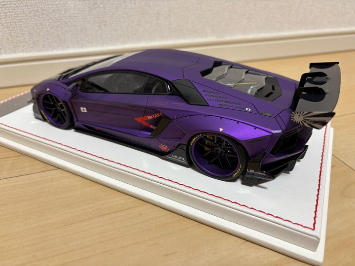Lamborghini Aventador 2.0 LBWK (Purple Zero Fighter)[Davis & Giovanni]1/18 scale