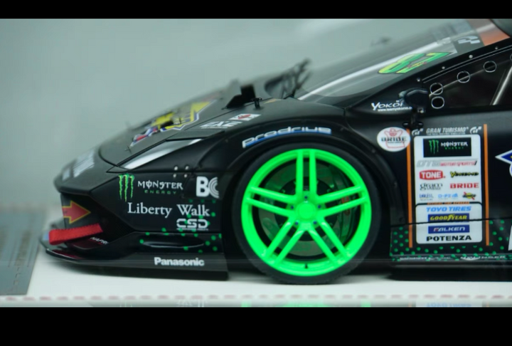 Lamborghini Murcielago LBWK (Monster Drift Decals) [Davis & Giovanni] 1:18 scale