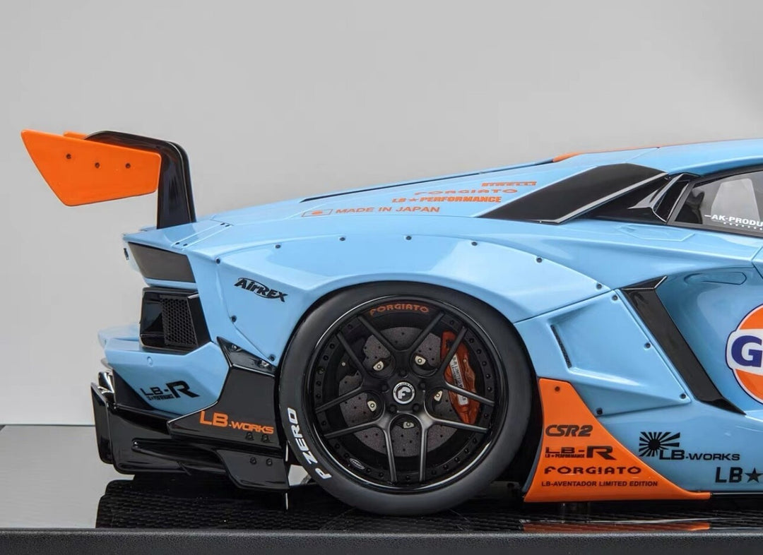 Lamborghini Aventador 2.0 LBWK (Gulf Racing Livery)[Davis & Giovanni] 1:12 scale