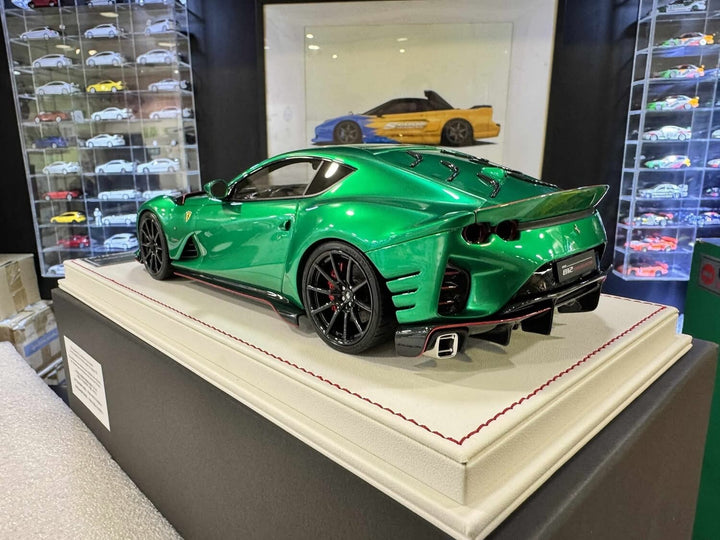 Ferrari 812 Competizione (Metallic Green) [Davis & Giovanni] 1:18 scale