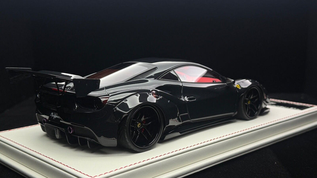 Ferrari 488 GTB LBWK (Gloss Carbon Fiber) [Davis & Giovanni] 1/18 scale [1 OF 1]