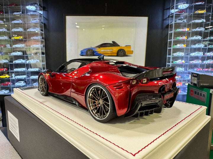 Ferrari SF90 Stradale NOVITEC (Candy Red) [Davis & Giovanni] 1:18 scale