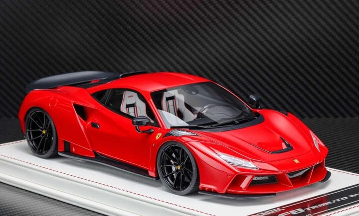 Ferrari F8 Tributo N-LARGO NOVITEC (Rosso Corsa) [Davis & Giovanni] 1:18 scale