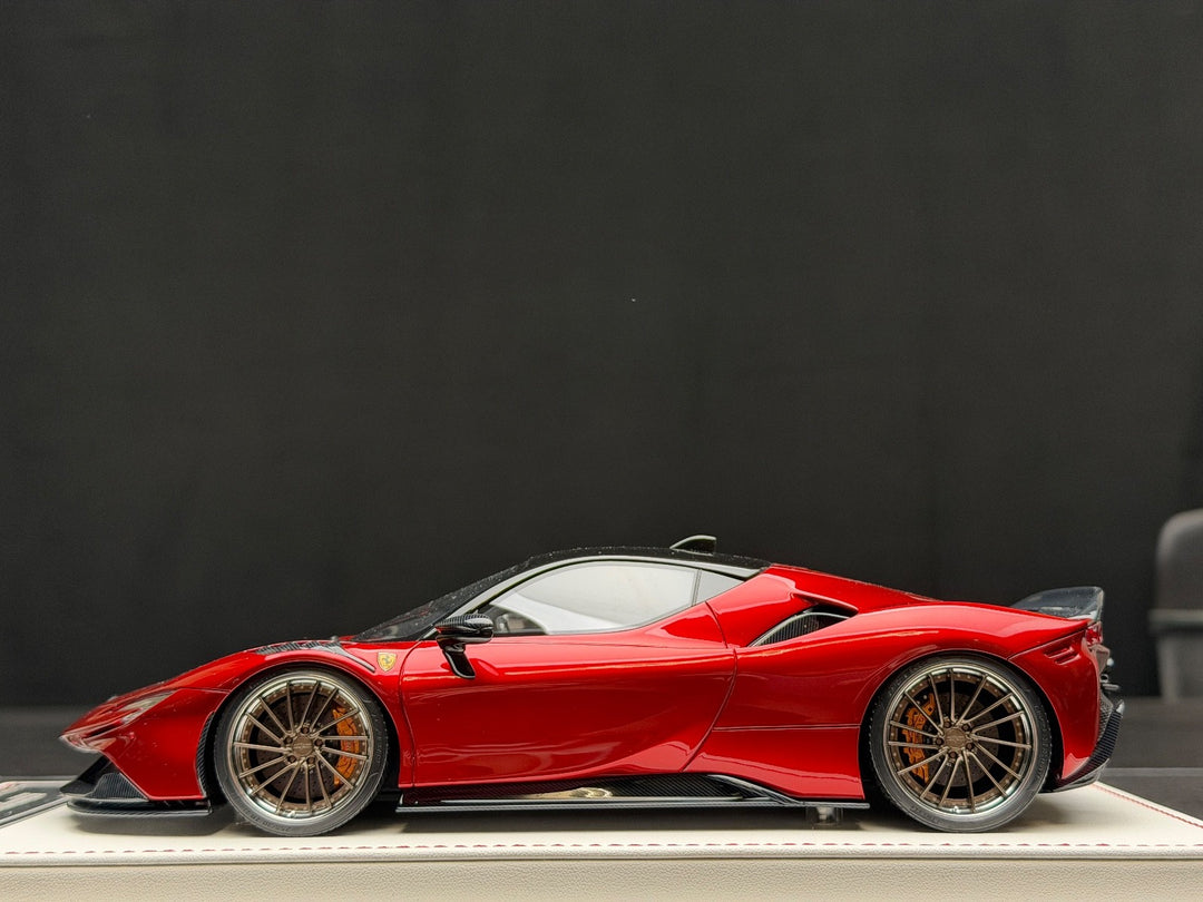 Ferrari SF90 Stradale NOVITEC (Candy Red) [Davis & Giovanni] 1:18 scale