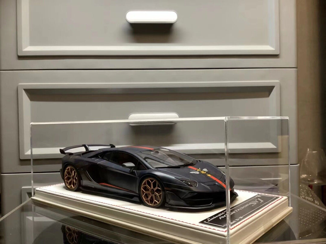 Lamborghini Aventador SVJ (Black/ Gucci) [Davis & Giovanni] 1/18 scale