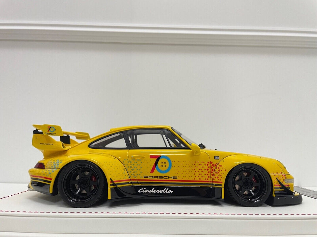 Porsche 911 RWB (Yellow 70th Anniversary) [Davis & Giovanni] 1/18 scale