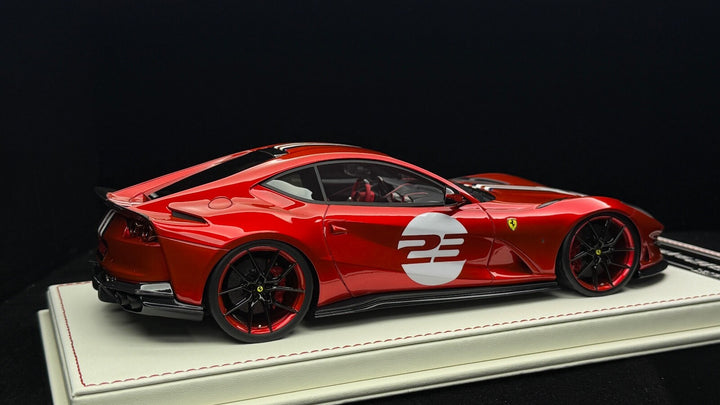 Ferrari 812 Superfast NOVITEC (Metallic Red) [Davis & Giovanni] 1:18 RARE 1 OF 1