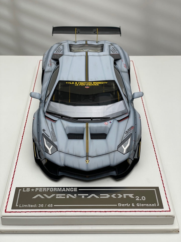 Lamborghini Aventador 2.0 LBWK (Zero Fighter) [Davis & Giovanni] 1:18 scale