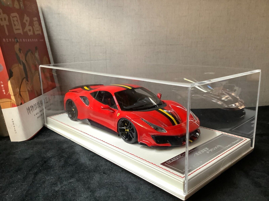 Ferrari 488 Pista NOVITEC (Rosso Corsa) [Davis & Giovanni] 1/18 scale