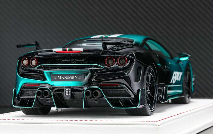 Ferrari F8XX Mansory (Metallic Blue/ Black Fade) [Davis & Giovanni] 1:18 scale