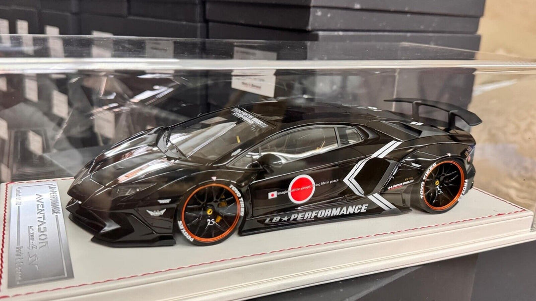 Lamborghini Aventador LP 750-4 SV LBWK (Black-ZF) [Davis & Giovanni] 1/18 scale
