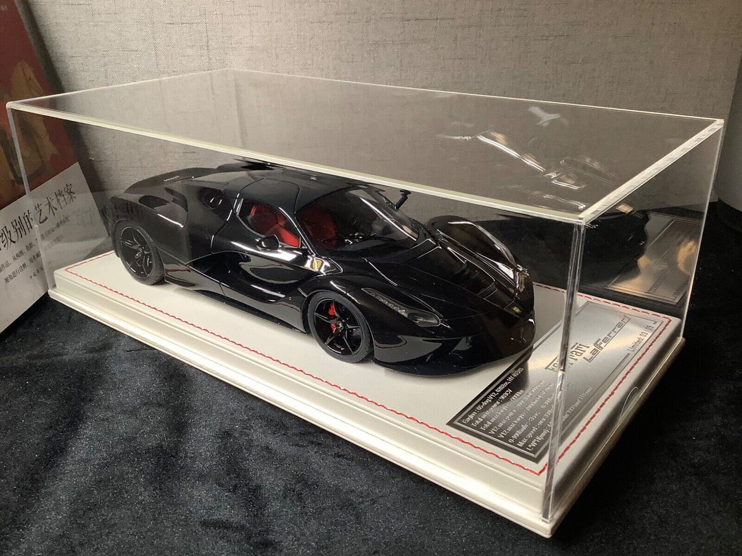 Ferrari LaFerrari (Gloss Black Carbon Fiber) [Davis & Giovanni] 1/18 scale
