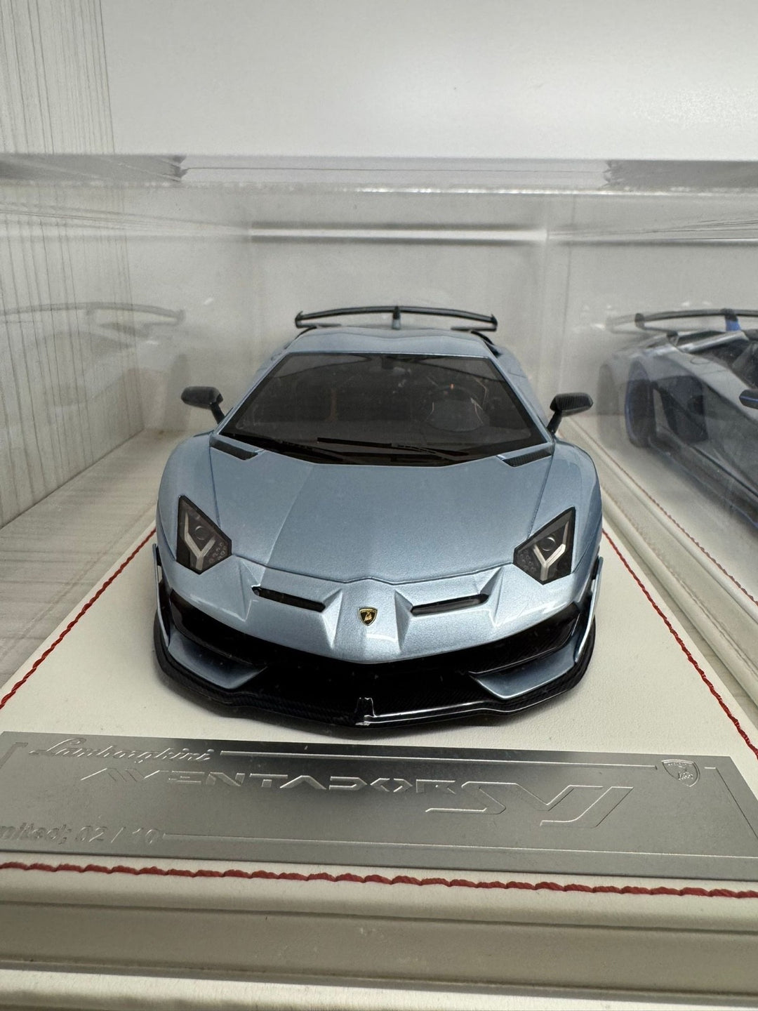 Lamborghini Aventador SVJ (Ice Blue) [Davis & Giovanni] 1:18 scale