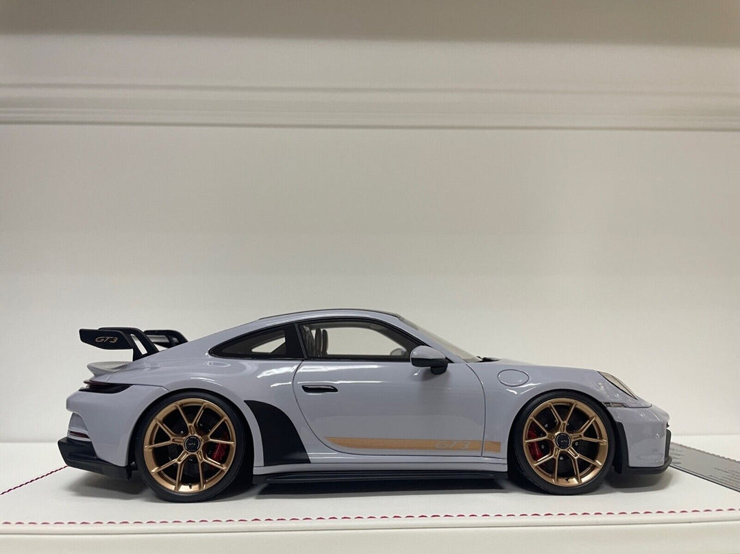 Porsche 911 GT3 (Gray w/Bronze Stripe) [Davis & Giovanni] 1/18 scale
