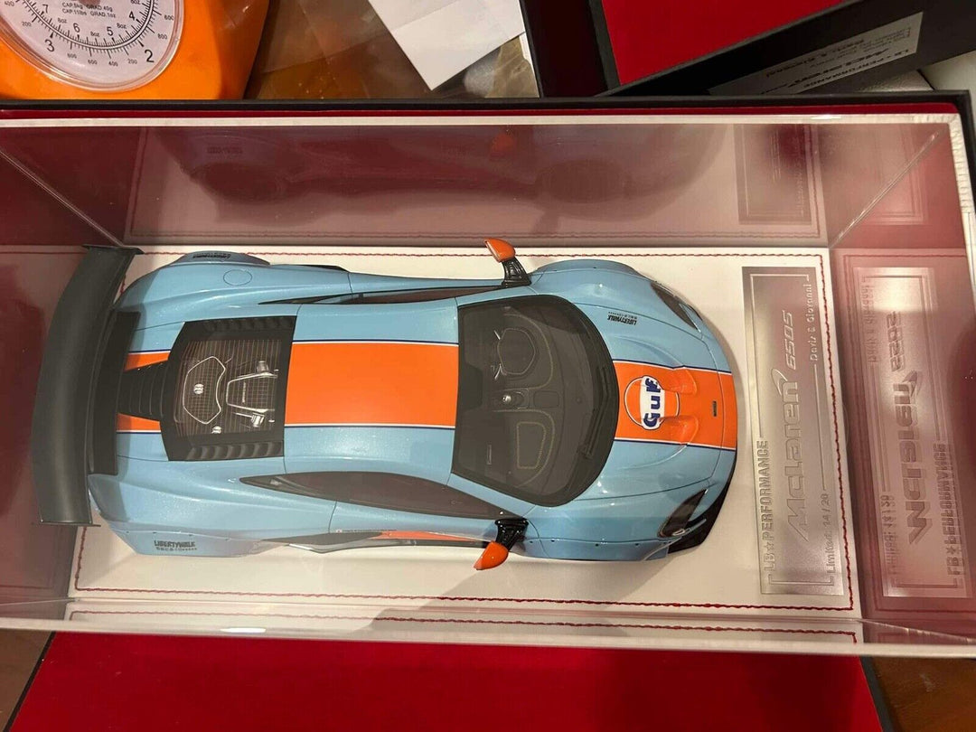 McLaren 650s LBWK (Gulf Racing Livery) [Davis & Giovanni] 1/18 scale
