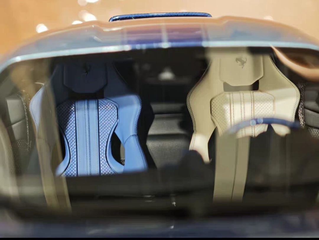 Ferrari F8 Tributo N-LARGO NOVITEC (Ice Blue) [Davis & Giovanni] 1:18 scale