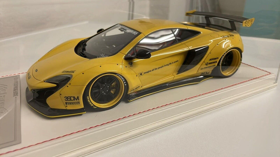 McLaren 650s LBWK (Yellow) [Davis & Giovanni] 1/18 scale