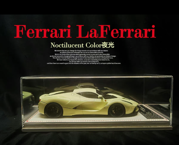Ferrari LaFerrari (Luminous Green) [Davis & Giovanni] 1:18 scale