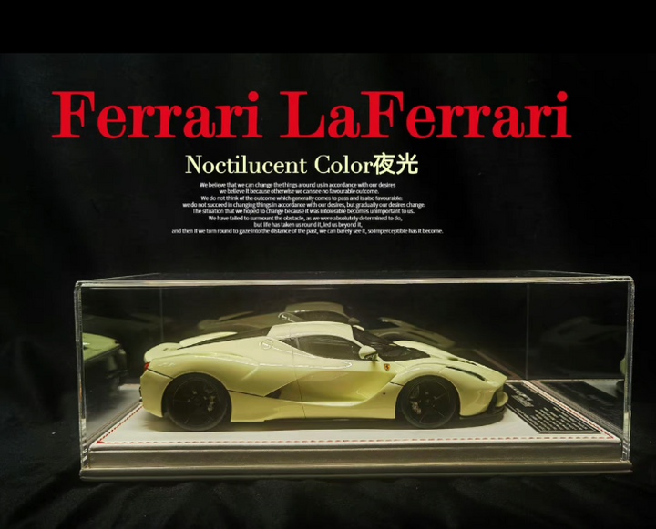 Ferrari LaFerrari (Luminous Green) [Davis & Giovanni] 1:18 scale