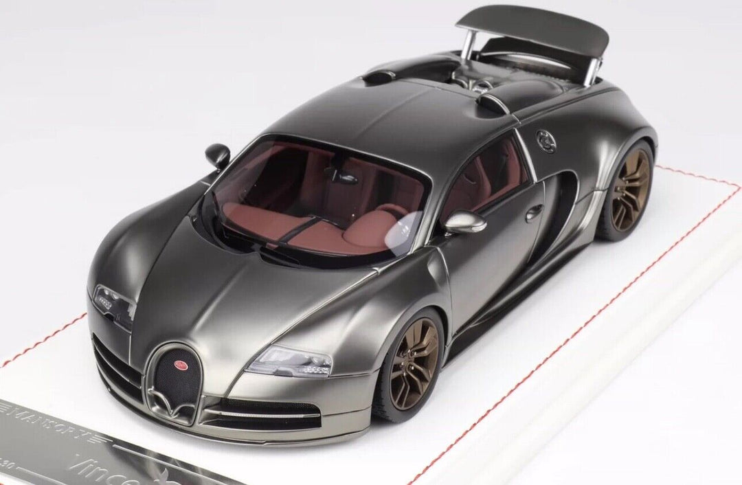 Bugatti Veyron Mansory "Vincero" (Matt Titanium) [Davis & Giovanni] 1/18 scale