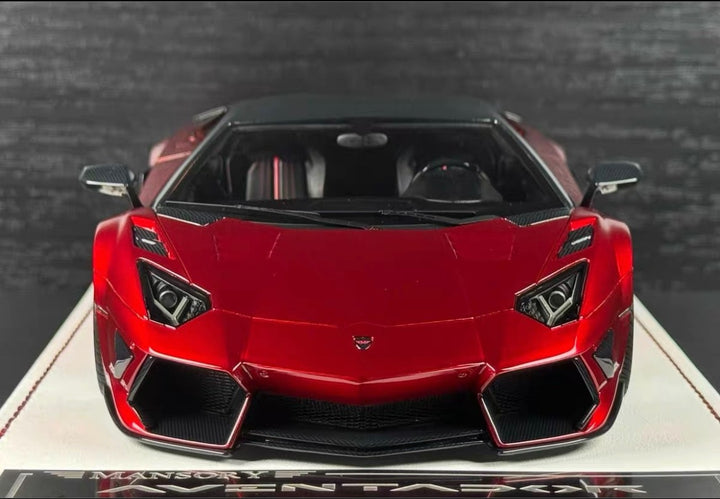 Lamborghini Aventador Mansory (Electroplated Red) [Davis & Giovanni] 1:18 scale