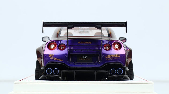 Nissan R35 GTR Type 2 LBWK (Chameleon Purple) [Davis & Giovanni] 1/18 scale
